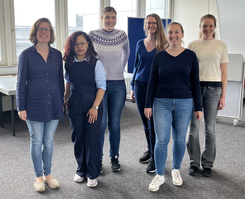 Early career scientists at the Networking Lunch